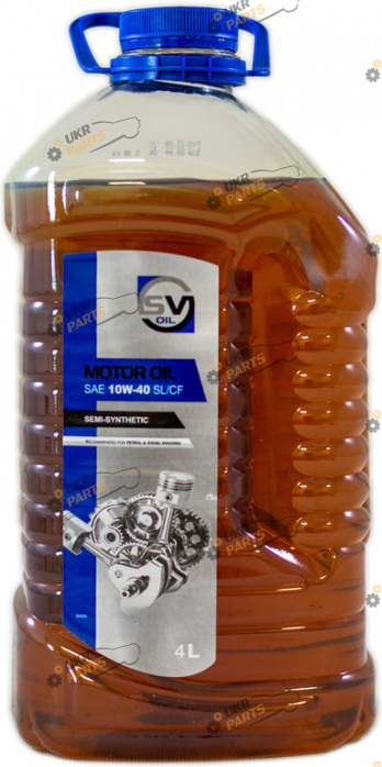 Моторное масло Вамп SEMI-SYNTHETIC SV 10W-40 4 л (10055)