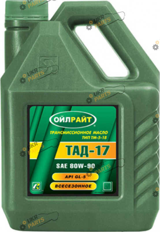 Масло трансмиссионное Oilright ТАД-17 Тип ТМ-5-18 80W-90 20 л (2543)