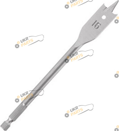 Сверло перьевое по дереву Intertool HEX 16 мм (SW-0016)
