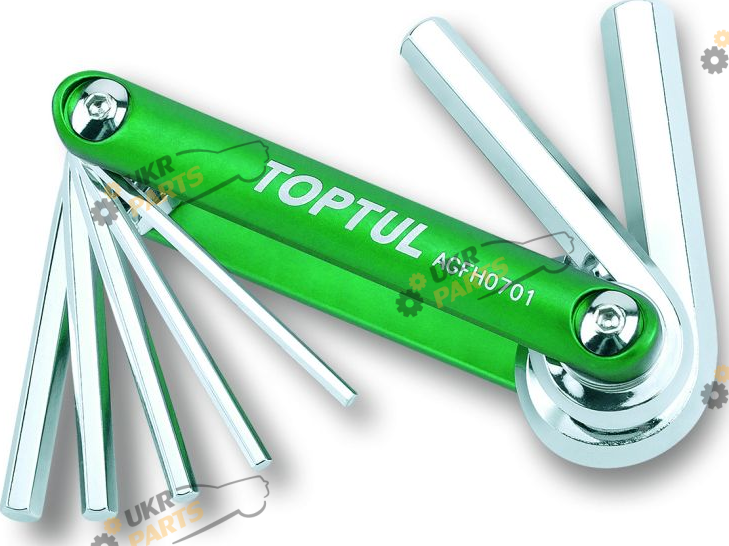 Набор шестигранников Toptul 7 шт (AGFH0701)