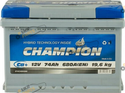 Автомобильный аккумулятор Champion Euro 74 Ач (CHG74-0)