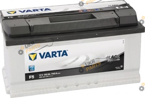 Автомобильный аккумулятор Varta BLACK DYNAMIC (F5): 740 А 88 Ач (588403074)