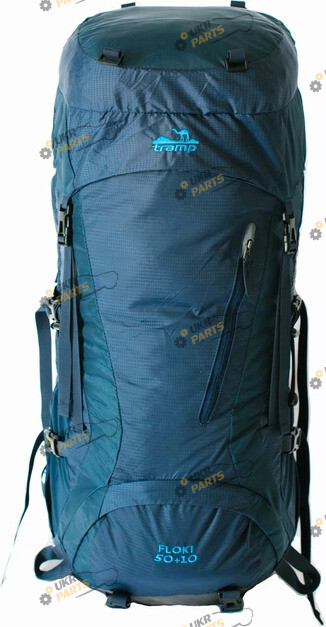 Рюкзак туристический Tramp Floki туристичний синій/т.синій 50+10л (UTRP-046-blue)