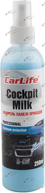Полироль для торпеды Carlife Cockpit Milk New Car 0.25 л (CF039)