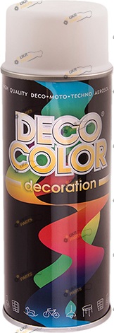 Аэрозольная краска Deco Color Decoration белый 400 мл (RAL9010/63055/720187)