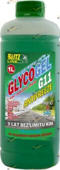 Антифриз Blitz Line Glycogel G11 зелёный 1 л (28881)