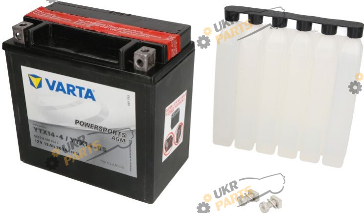Мотоциклетный аккумулятор Varta 12 Ач (YTX14BS)