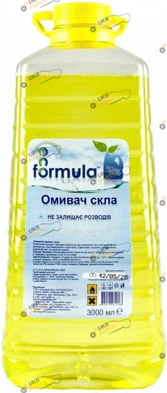 Жидкость омывателя готовая зимняя EcoFormula Цитрус -10°C 3 л (Обзор - 3 -10 цитрус)