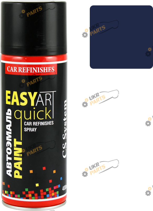 Аэрозольная краска CS System Easy Art Quick Paint 456 темно-синяя 400 мл (CS1456)