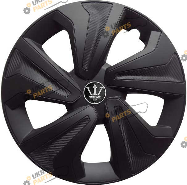 Комплект колпаков Carface EVO KANGO black R16 универсальные (DO CFWK-1BK-16)