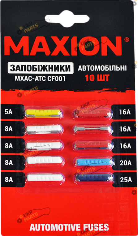 Набор предохранителей Maxion ATC 10 шт (ATC CF001)