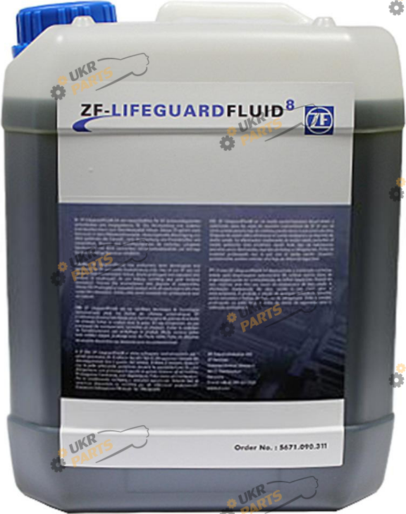 Масло трансмиссионное ZF Lifeguardfluid 8 20 л (500598274)