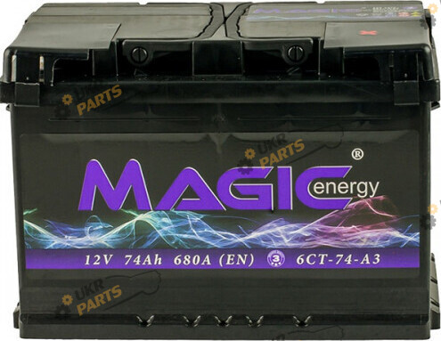 Автомобильный аккумулятор MAGIC ENERGY Euro 74 Ач (MGT074-M00)