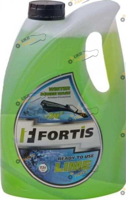 Жидкость омывателя готовая зимняя Fortis Lime -20 °C 5 л (0038952)