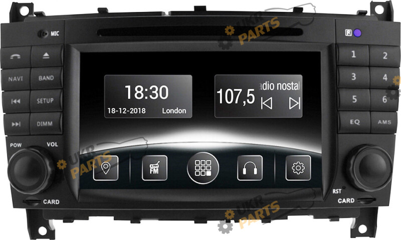 Штатная автомагнитола Gazer CM5007-W203 Mercedes-benz (27297)