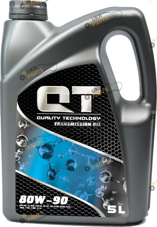 Масло трансмиссионное QTech 80W-90 5 л (QT2580905)