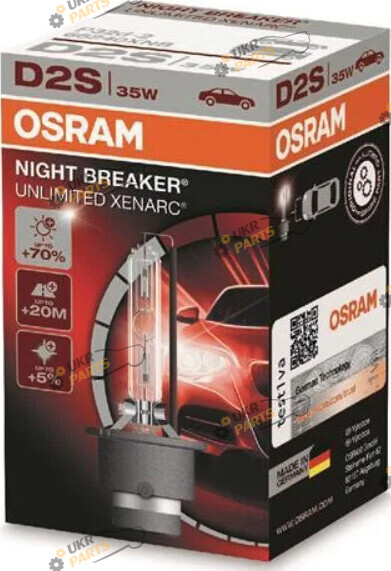 лампа Ксенон Osram XENARC NIGHT BREAKER D2S 4000 K (4052899429970)