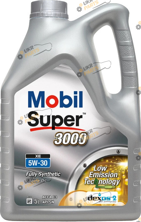 Моторное масло Mobil Super 3000 XE 5W-30 5 л (150944)