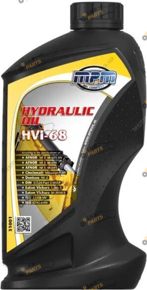 Масло гидравлическое MPM Oil 68 (31001)