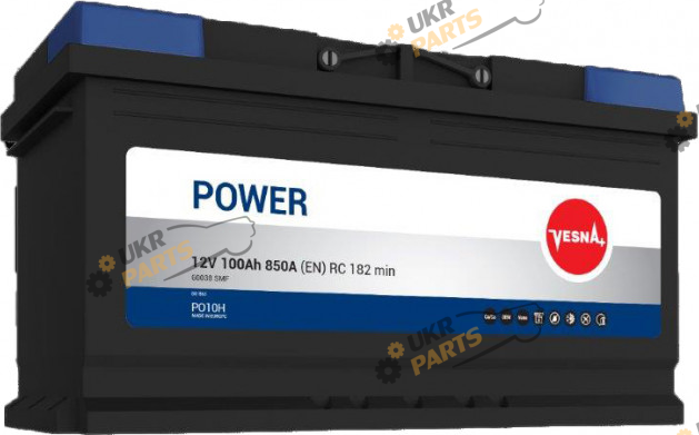 Автомобильный аккумулятор Vesna Power (0) 100 Ач (415 000)