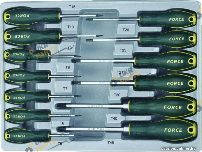 Отвертка Force 13 шт (2137)