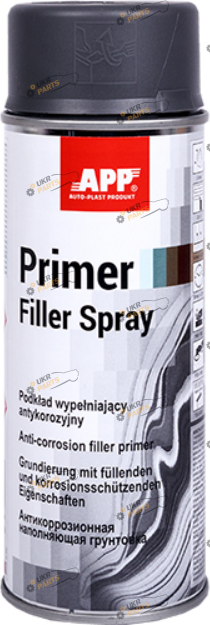 Грунтовка APP Primer Filler Spray темно-серая 400 мл (020720)