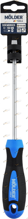 Отвертка MOLDER SL6x150мм 1 шт (MT32010)