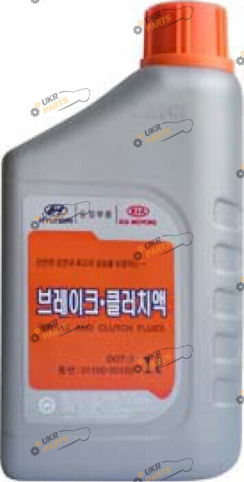 Тормозная жидкость Ssang Yong DOT 4 BRAKE FLUID 1 л (000000R403)