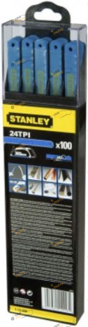 Полотно для ножовки по металлу Stanley Laser HSS, I=300 24 зуб/1
