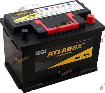 Автомобильный аккумулятор Atlas 850A R+ 100 Ач (	MF 60038)