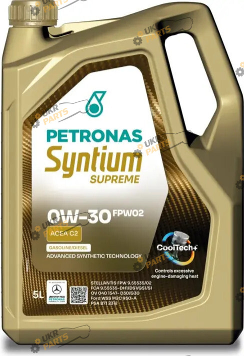 Моторное масло Petronas Syntium Supreme FPW02 0W-30 5 л (71231M12EU)
