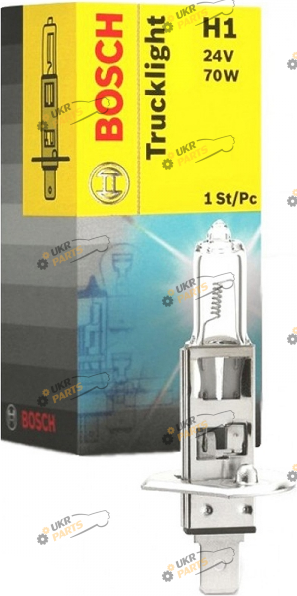 Галогеновая лампа Bosch P14.5s Trucklight H1 1 шт (1 987 302 411)