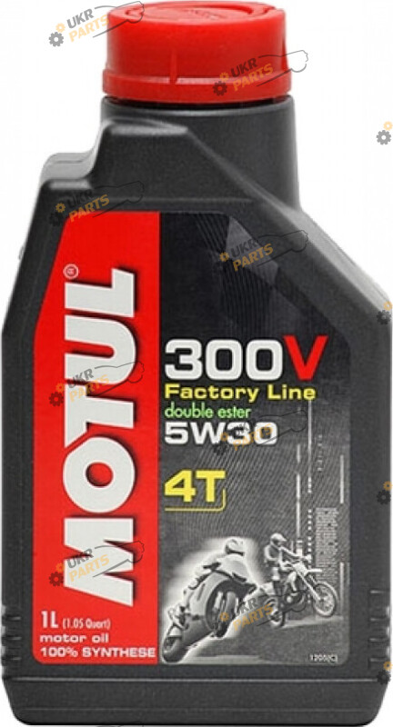 Моторное масло Motul 300V 4T FACTORY LINE 5W-30 1 л (101332)