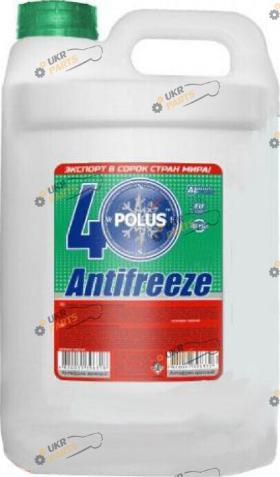 Антифриз Полюс -40 G11 зелёный 10 л (7034)