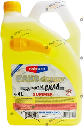 Жидкость омывателя готовая летняя Океан NANO Cleaner OSBORN Carambola 4 л (4820046671080)