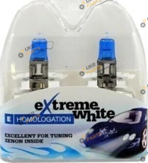 Галогеновая лампа Bosma EXTREME WHITE H1 2 шт (8375)
