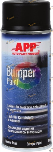 Краска для бампера APP Bumper Paint New Line Spray антрацит 400 мл (210407)