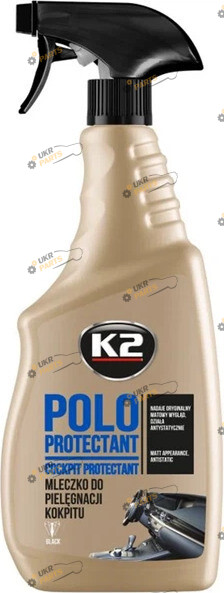 Полироль для пластика K2 Polo Protectant Black 0.75 л (K417BL)