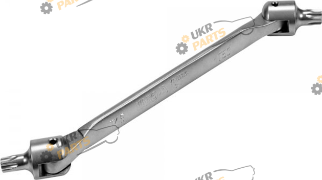 Ключ Torx T Yato с шарниром T45xT50, L=243 мм (YT-05314)