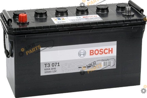 Грузовой аккумулятор Bosch T3 (T3 071) 600 А 100 Ач (0092T30710)