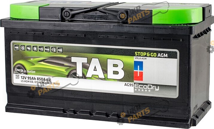 Автомобильный аккумулятор TAB AGM (0) Euro 95 Ач (213 090)