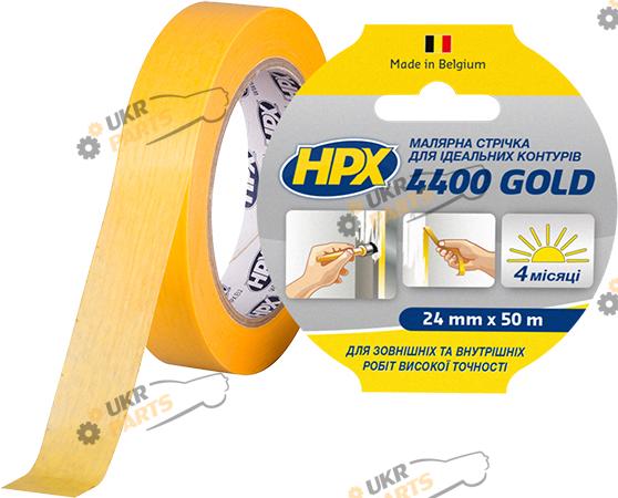 Малярная лента Hpx 4400 оранжевая 50 м / 24 мм (FP2550)
