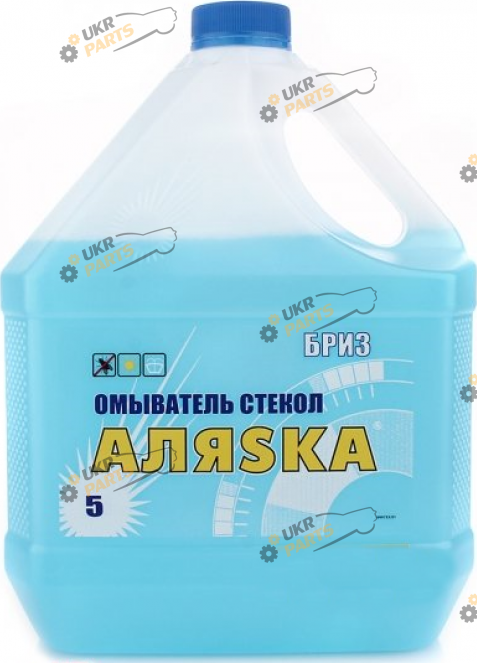 Жидкость омывателя готовая летняя АЛЯSКА Бриз 5 л (999733)