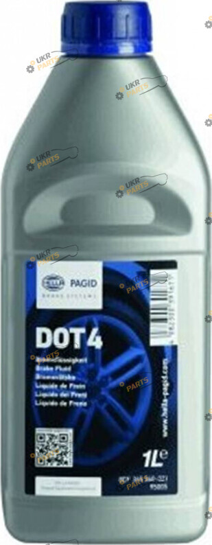 Тормозная жидкость Hella-Pagid DOT 4 BRAKE FLUID 1 л (8DF 355 360-021)