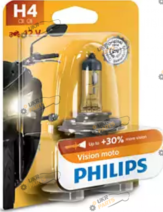 Галогеновая лампа Philips Moto H4 1 шт (12342PRBW)