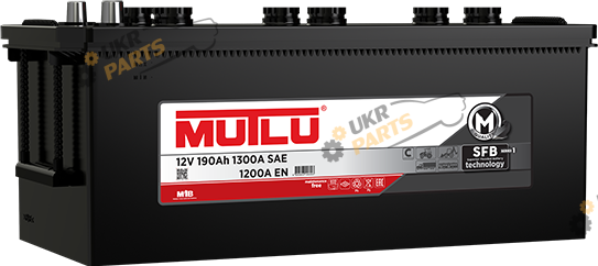 Грузовой аккумулятор Mutlu SFB HD 190 Ач (1SD5.190.120.B)