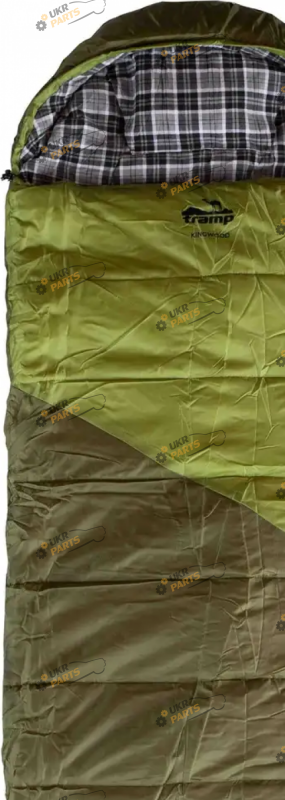 Спальный мешок кемпинговый Tramp Kingwood Long ковдра правий dark-olive/grey 230/100 (UTRS-053L-R)