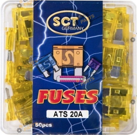 Набор предохранителей SCT ATS Fuses 50 шт (9531)