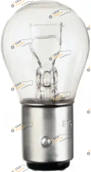 Лампочка габарита Tungsram 24V P21/5W BAY15d Standart (TU1078.10K)