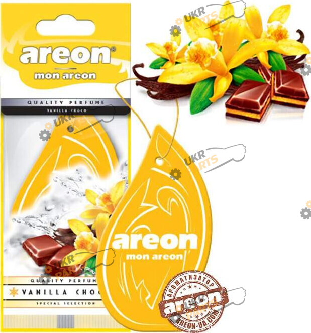 Ароматизатор Areon сухой листик Mon | Ваниль Шоколад (25507)